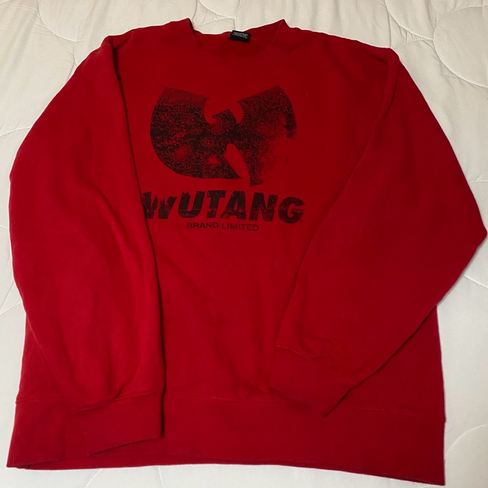 Rare Vintage Wu Tang Clan Crewneck (Red, XL)